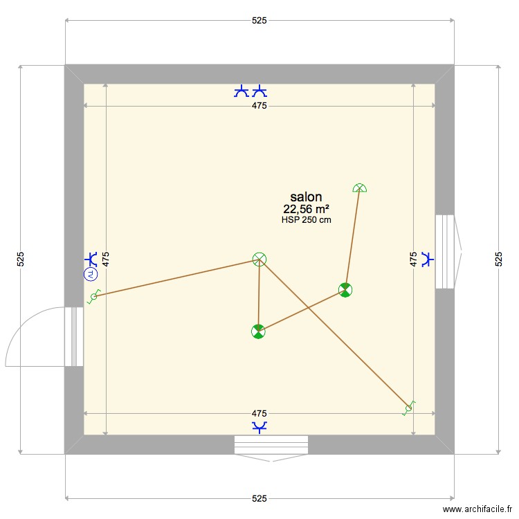 test. Plan de 0 pièce et 0 m2