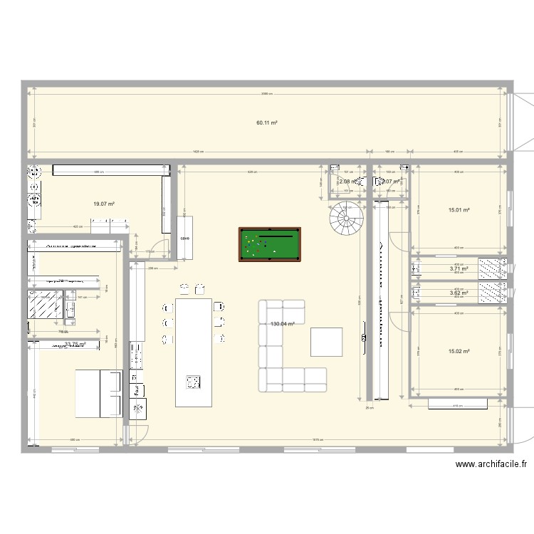 plan maison aurélie. Plan de 0 pièce et 0 m2