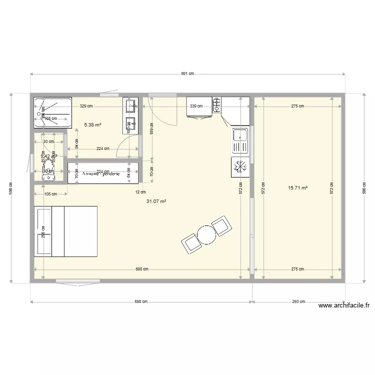 bungalow huahine. Plan de bungalow huahine. Plan de