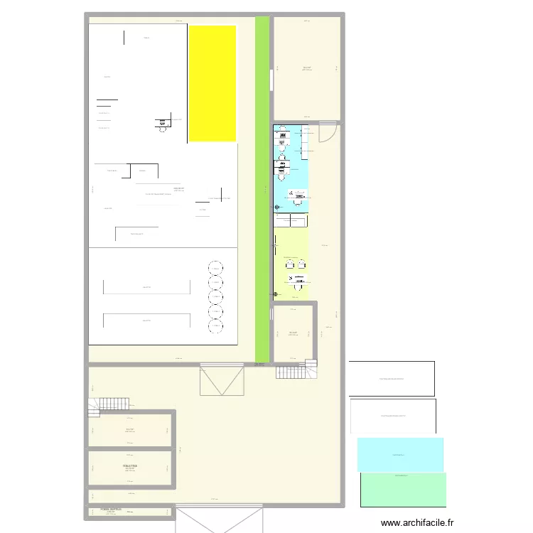 PLAN 600M2 OPEN SPACE v10. Plan de 