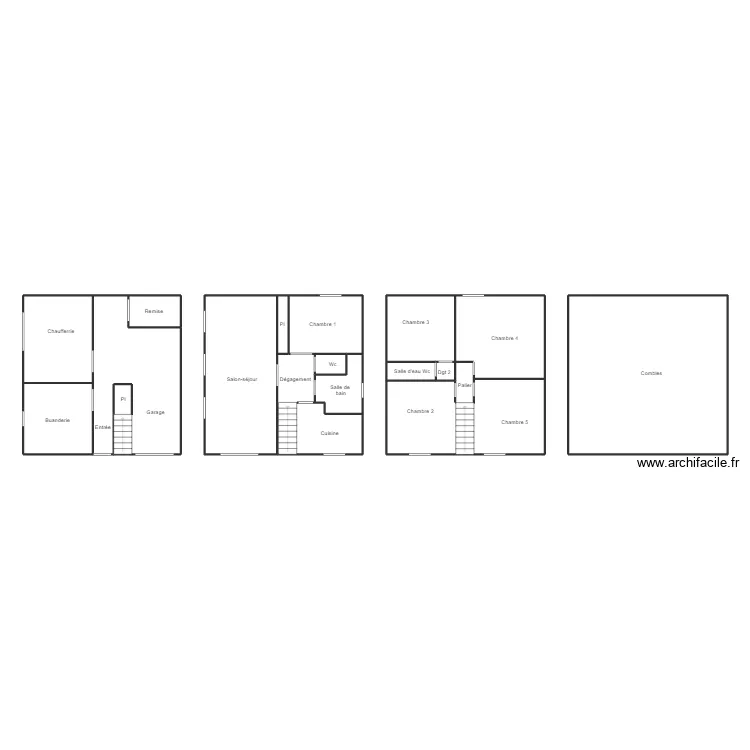 QUIMPER MARREC. Plan de 