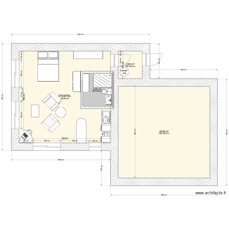 MARGUERITE. Plan de 0 pièce et 0 m2