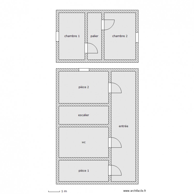 ehlleringer. Plan de 0 pièce et 0 m2