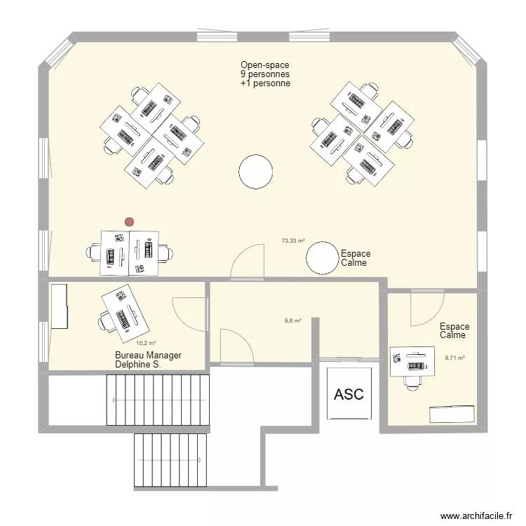 Vienne 1 er 1/2 projet 2. Plan de 