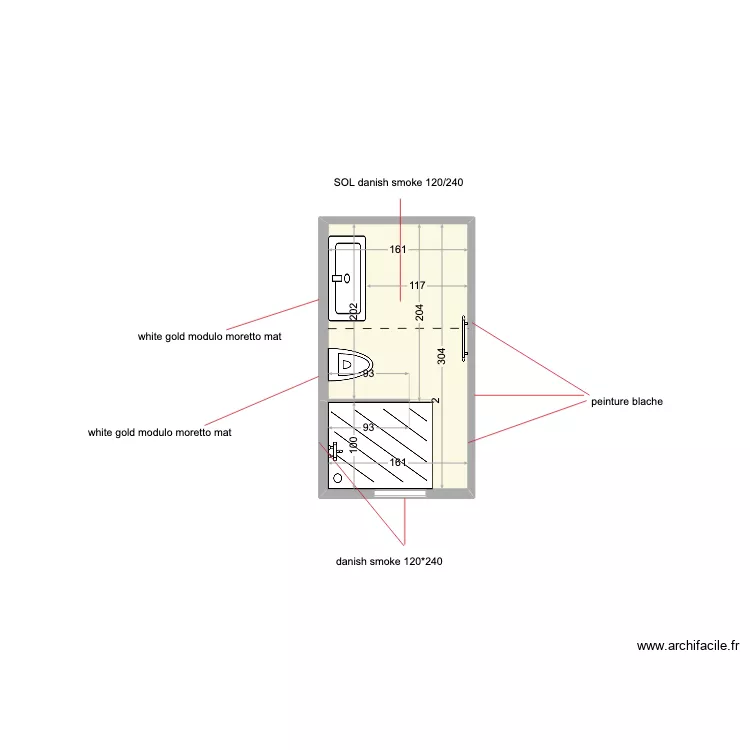 SDB d&eacute;tails 1.3. Plan de 