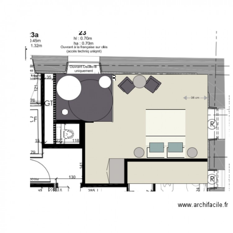 CHAMBRE 6 NEW AGAIN and again 1. Plan de 0 pièce et 0 m2