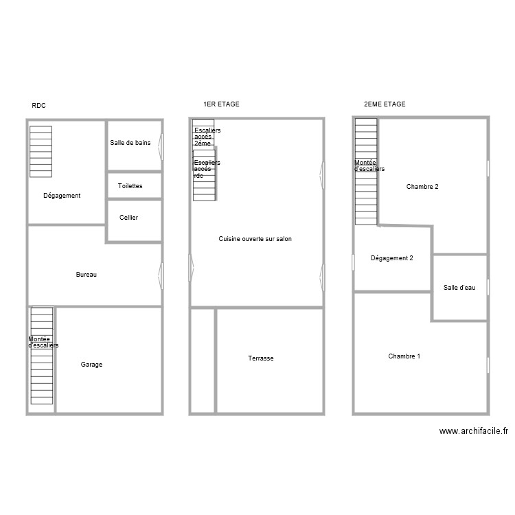 DEON. Plan de 0 pièce et 0 m2