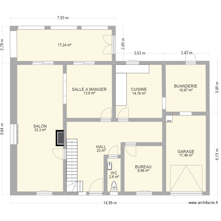 MyHouse. Plan de 0 pièce et 0 m2