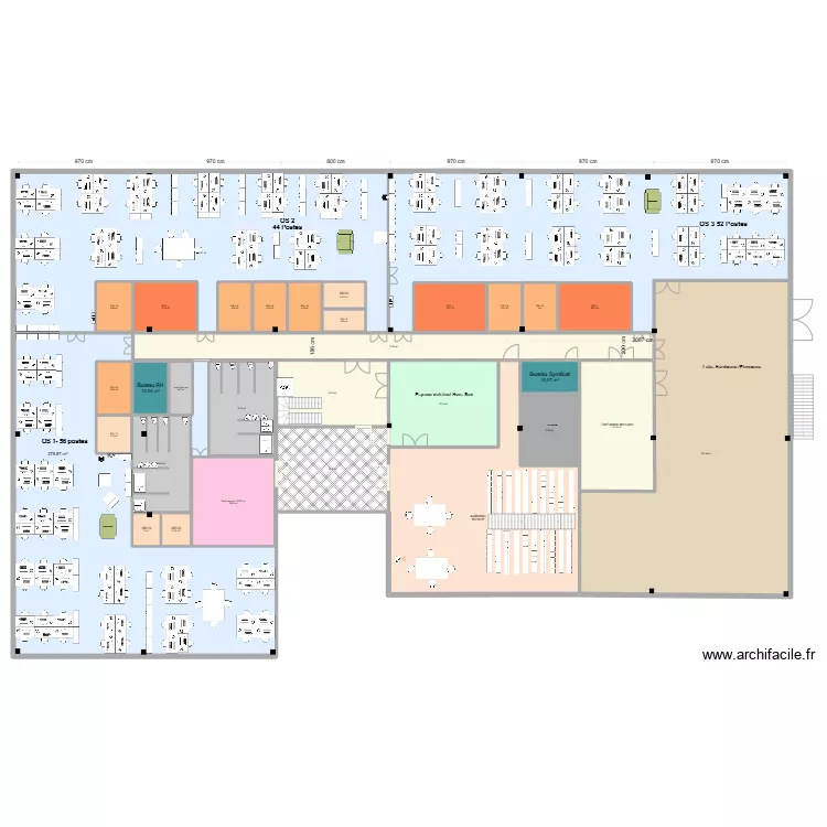 28.02 Plan R+1 V0. Plan de 