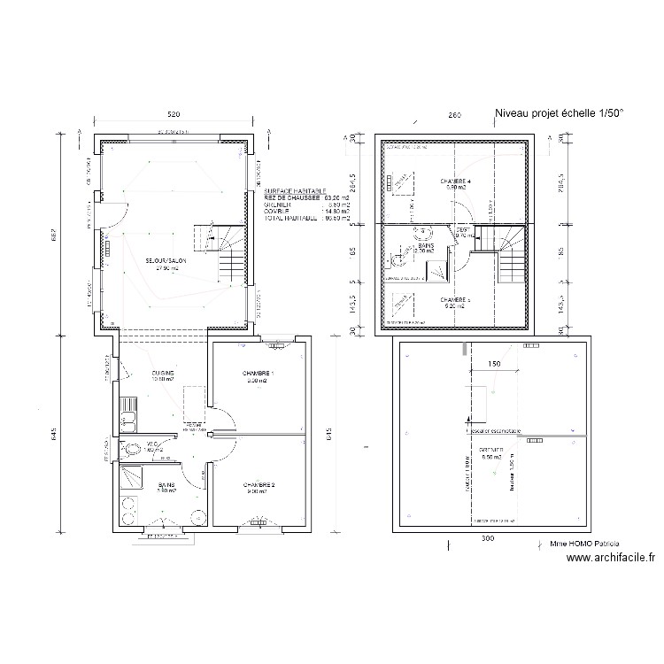 Homo 3. Plan de 0 pièce et 0 m2
