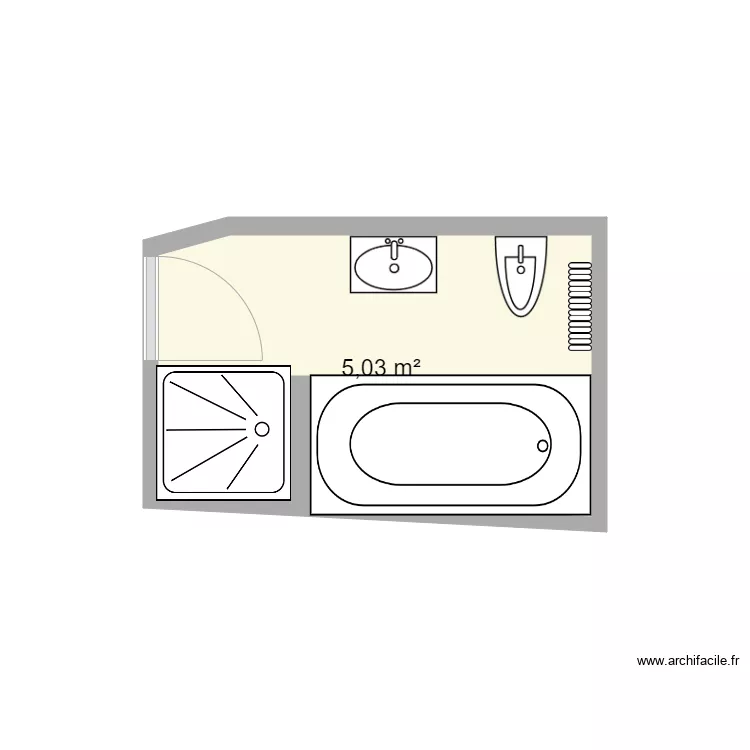 Klein existant. Plan de 