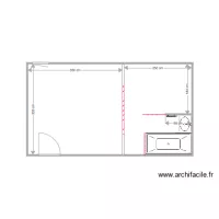 Chambre hors cloison verri&egrave;re