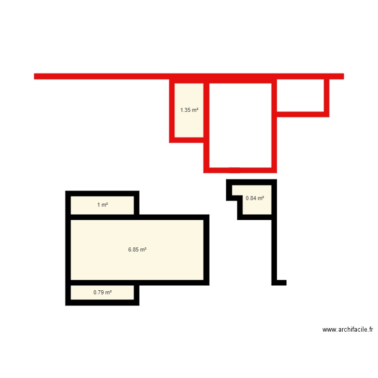 Plan maison 1. Plan de 0 pièce et 0 m2