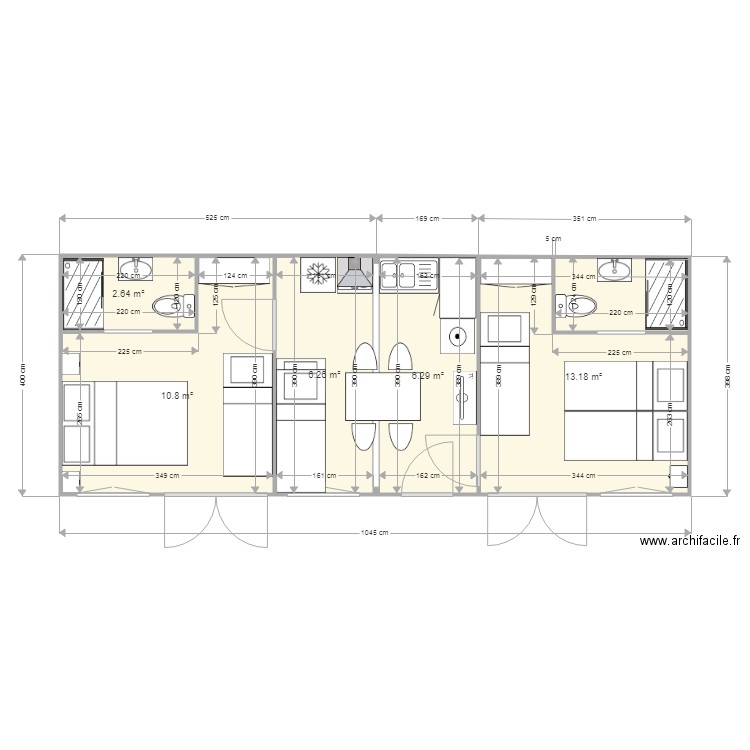 MODELE LILLEVILA 428 EN MAISON. Plan de 0 pièce et 0 m2