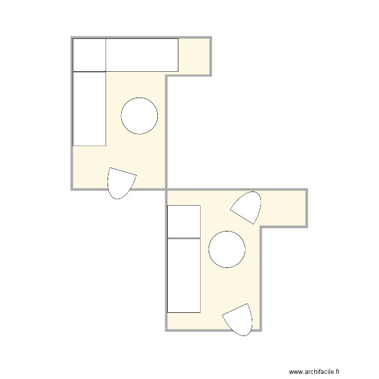 cour. Plan de 0 pièce et 0 m2