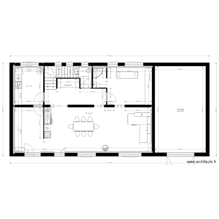 Projet Spinelli plan MAJ janvier Marion. Plan de 0 pièce et 0 m2