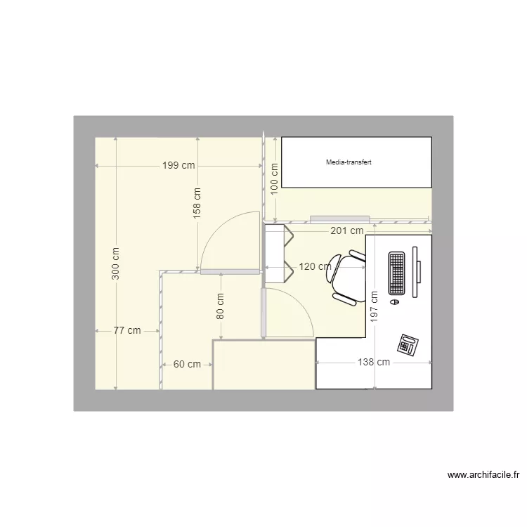 garage haut. Plan de garage haut. Plan de