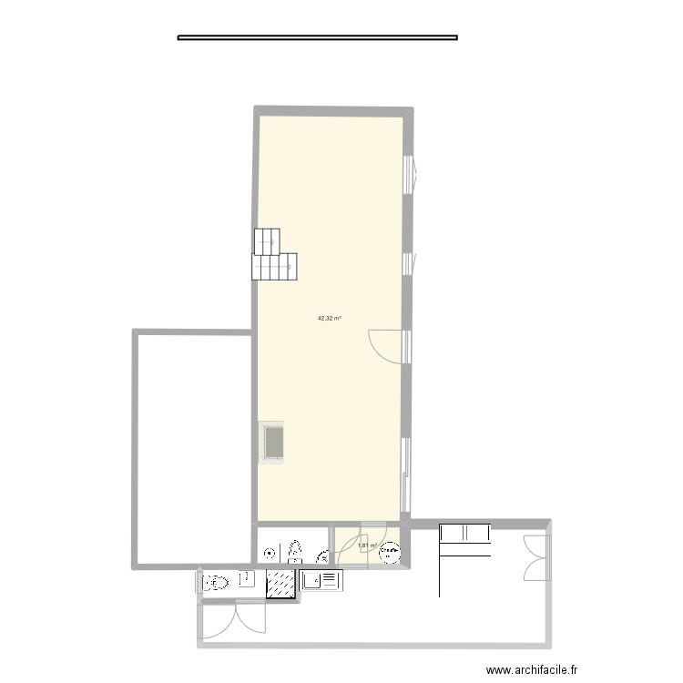 RAVOUX RDC AVEC GARAGE2. Plan de 0 pièce et 0 m2