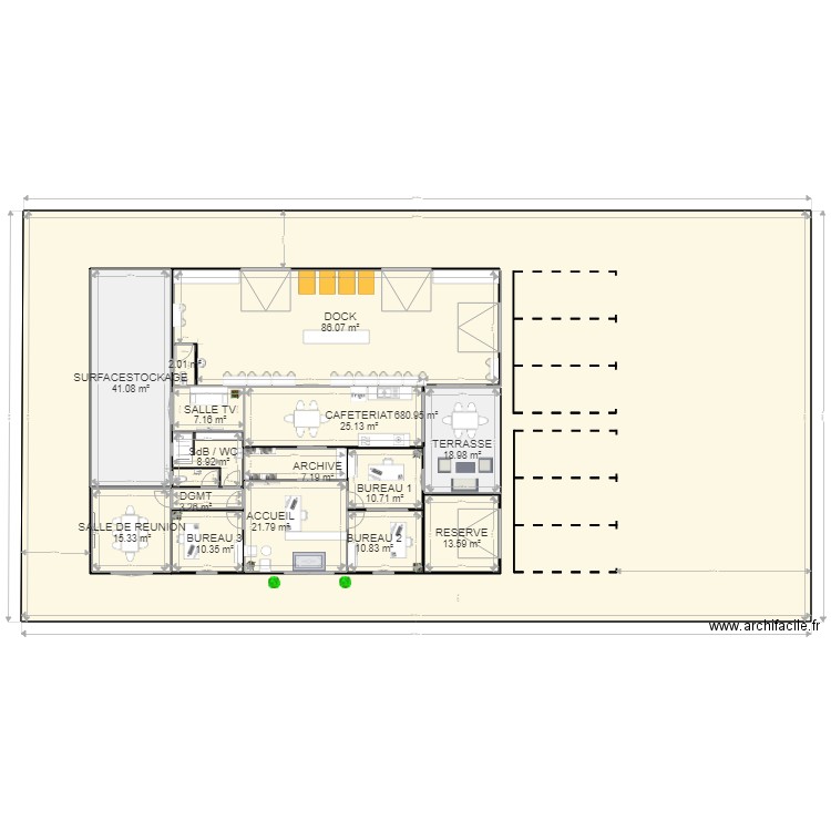 J7 RENOVATION 2 Implantation. Plan de 0 pièce et 0 m2