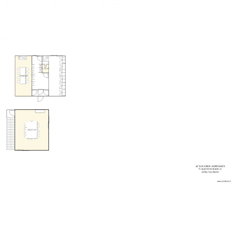 Chantier Eiffage  Caserne Montbrison. Plan de 0 pièce et 0 m2