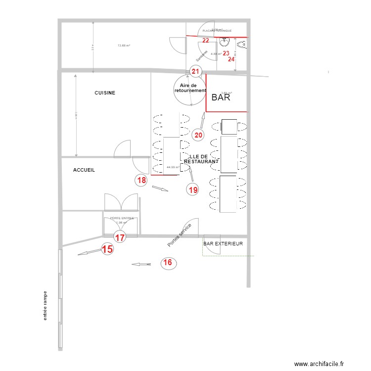 LODGE VILLAGE 4. Plan de 0 pièce et 0 m2