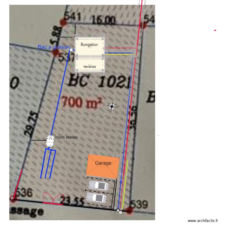 mofification plan de masse 3. Plan de 0 pièce et 0 m2