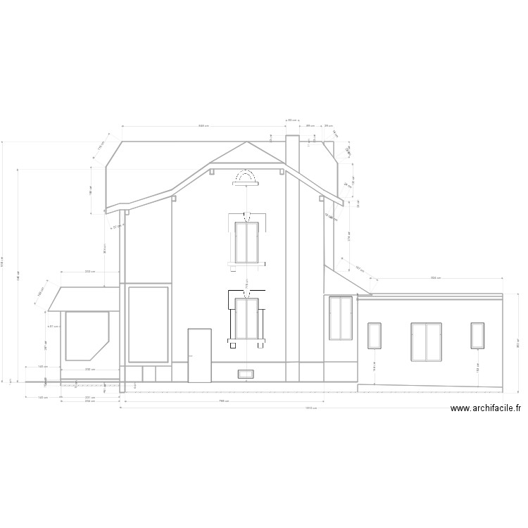 OasisEstExist. Plan de 40 pièces et 133 m2