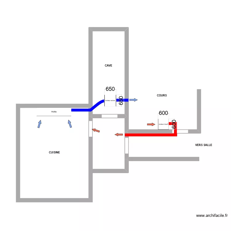 pampille. Plan de 