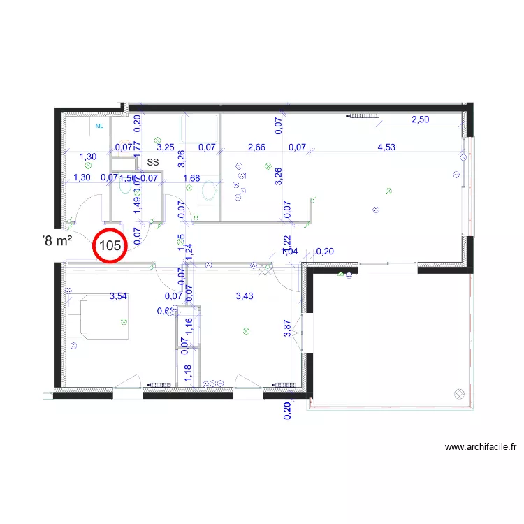 Plan elec 105 septembre 2021. Plan de 