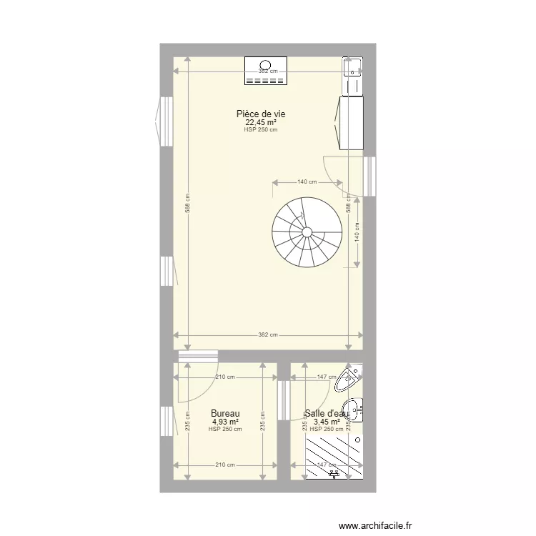 Maison Aurelien Niveau 1 evol1. Plan de Maison Aurelien Niveau 1 evol1. Plan de