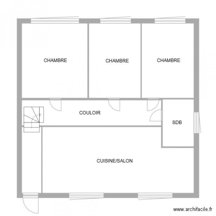 Plan SERINO. Plan de 0 pièce et 0 m2