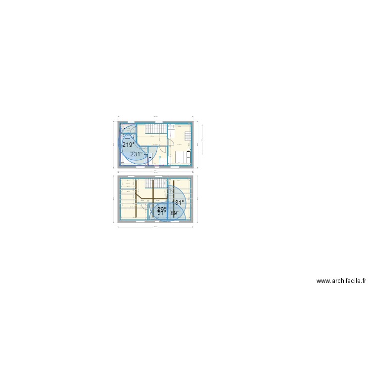etage marzan v6. Plan de 0 pièce et 0 m2