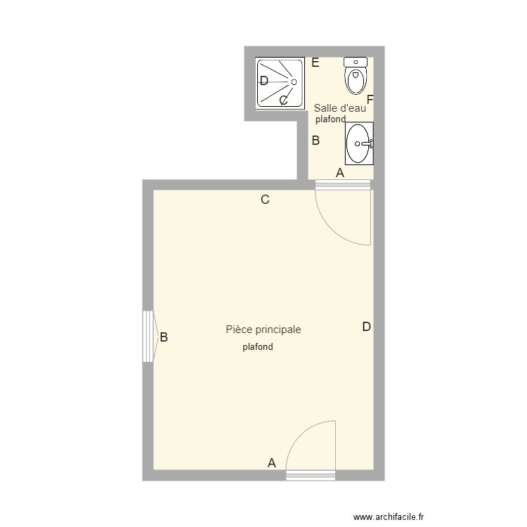 appt. Plan de 0 pièce et 0 m2