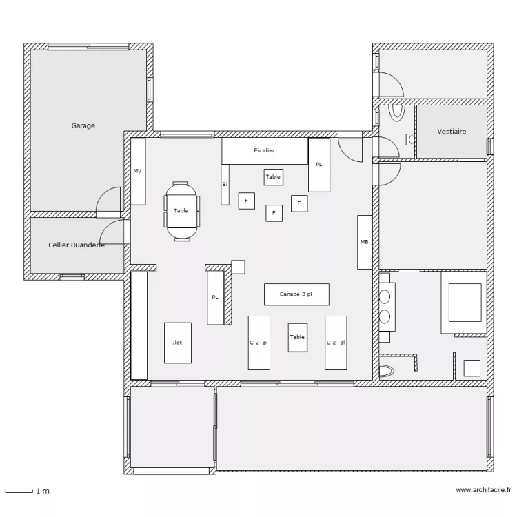 Plan 05 RDC . Plan de 