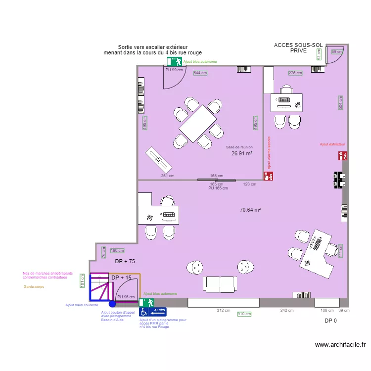 SMART IMMO APRES TRAVAUX. Plan de 
