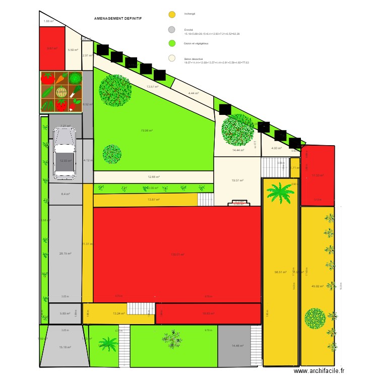 mon extérieur rev2. Plan de 45 pièces et 693 m2