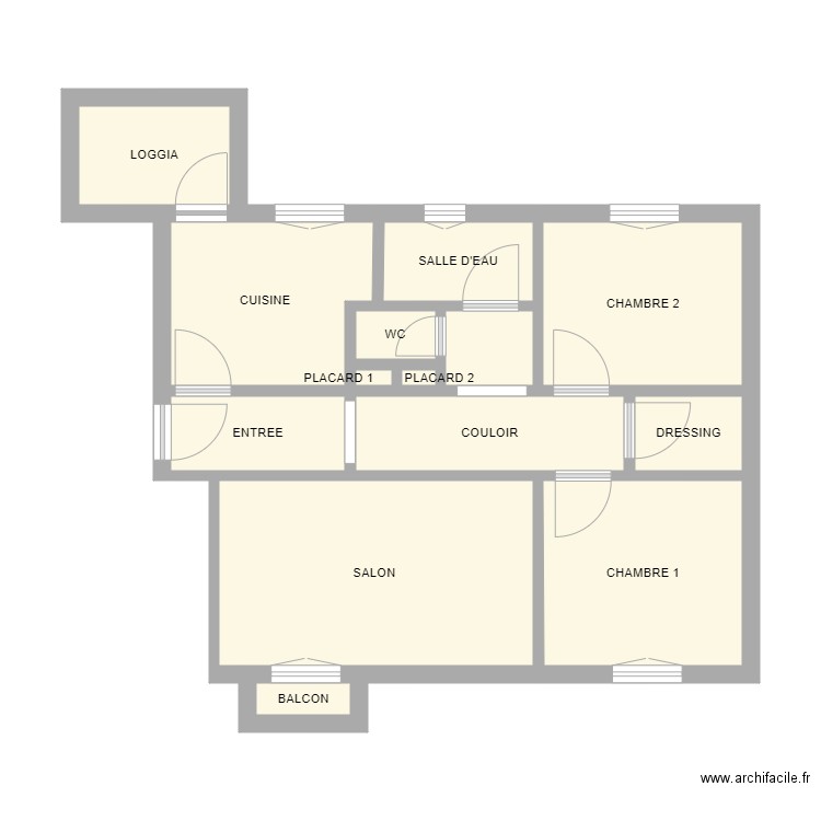 2EME ETAGE BRIGNOLES. Plan de 0 pièce et 0 m2