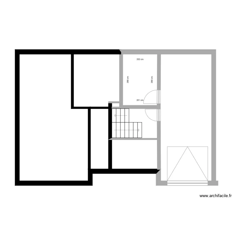 1 étage. Plan de 1 étage. Plan de