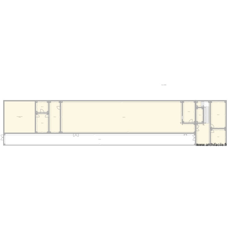 AFPA Pau Bâtiment 5 R1. Plan de 0 pièce et 0 m2