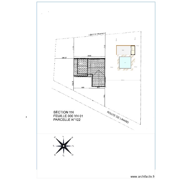 PLAN DE MASSE v3. Plan de 0 pièce et 0 m2