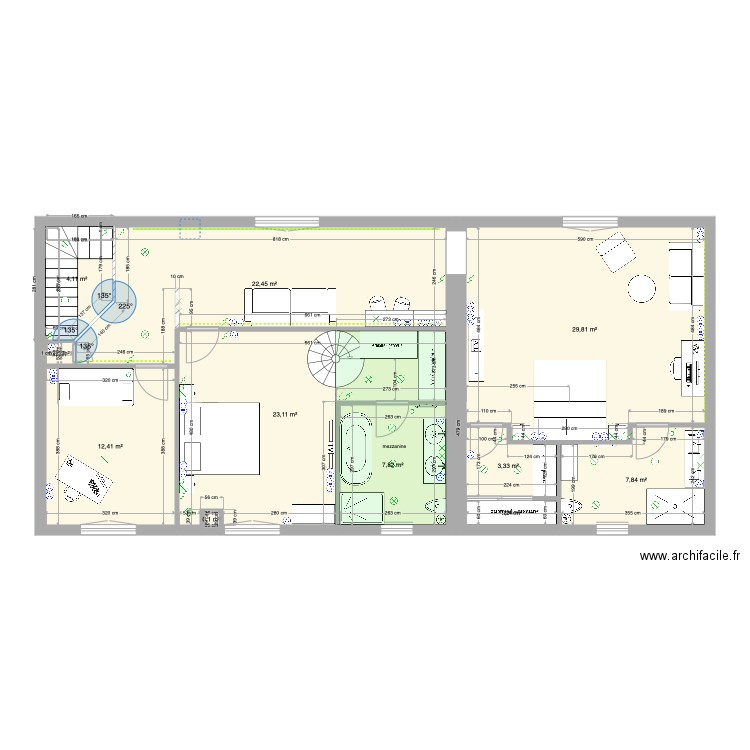 Pouzin. Plan de 0 pièce et 0 m2