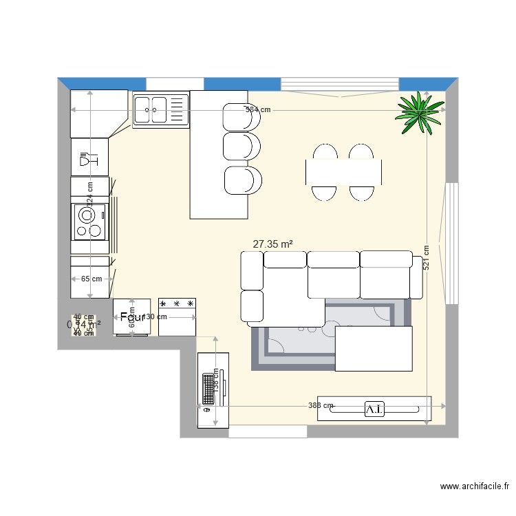 Sejour. Plan de 0 pièce et 0 m2