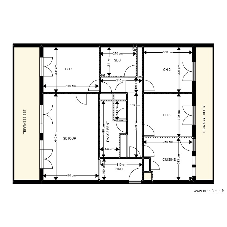 BUSSON Côtes. Plan de 0 pièce et 0 m2
