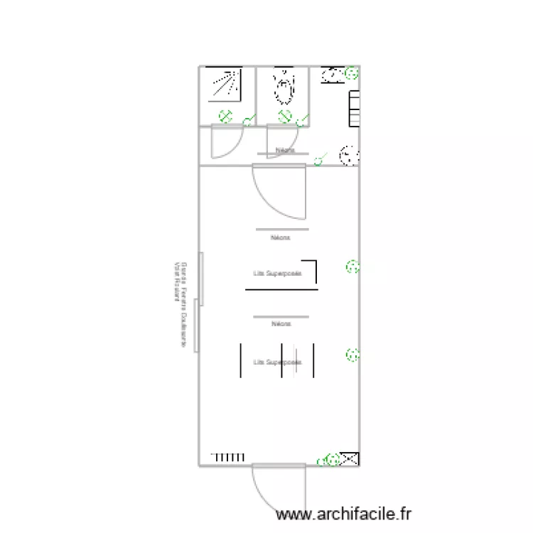VILLA  SEA DREAM 3. Plan de 