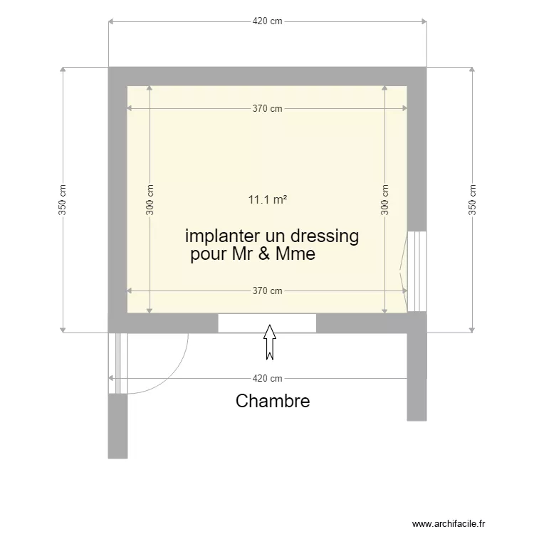Piece rangement Pourlans 2019. Plan de 