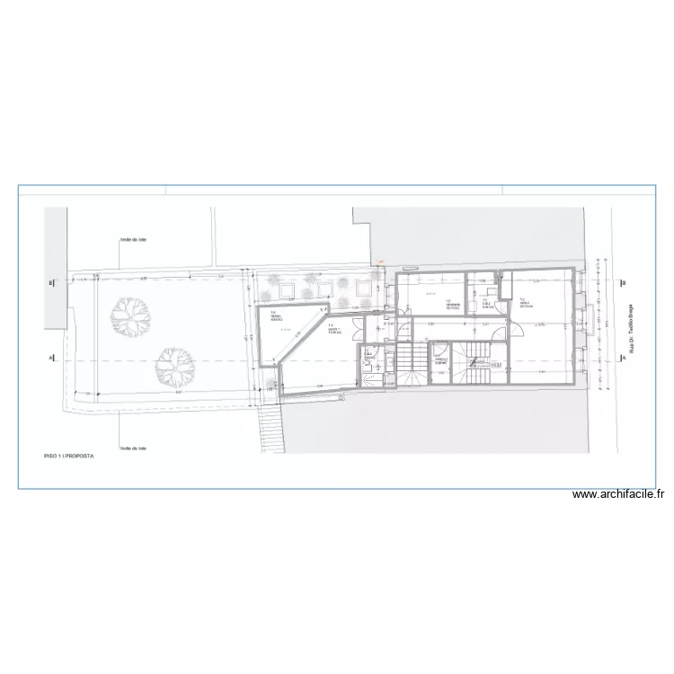 braga piso 1. Plan de 