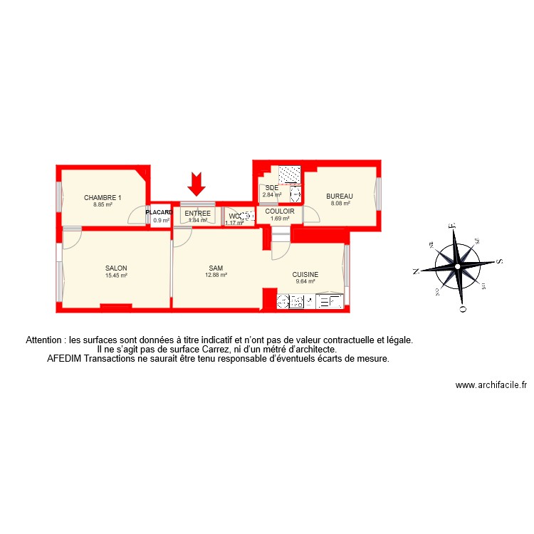 BI 6467 . Plan de 0 pièce et 0 m2