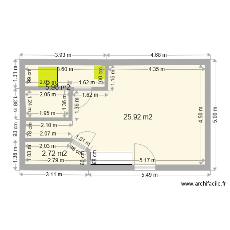 Plan. Plan de 0 pièce et 0 m2