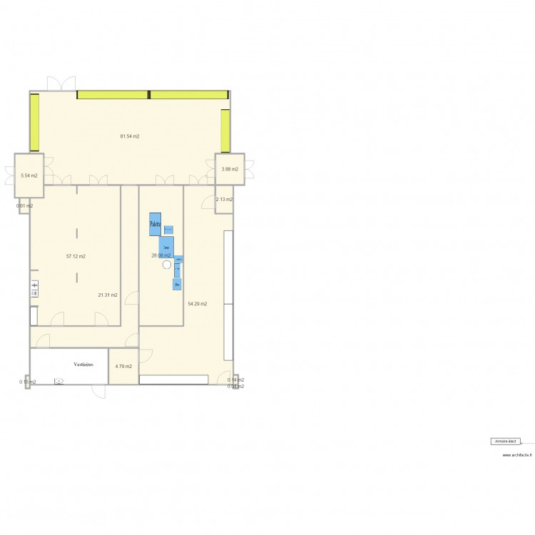 atelier condi MPSG. Plan de 0 pièce et 0 m2
