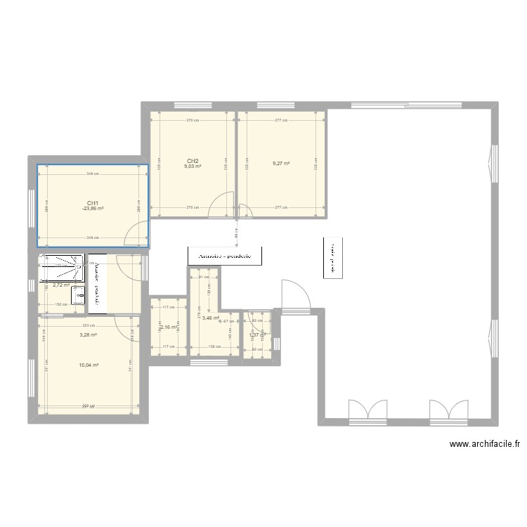 maison teyran lion DERNIER 2. Plan de 9 pièces et 64 m2